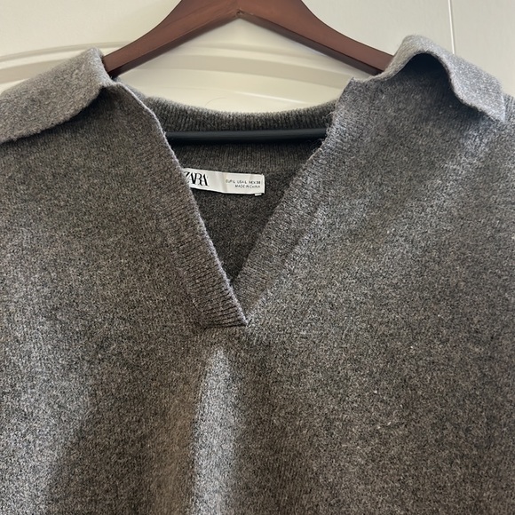 Zara grey vest top - Picture 3 of 5